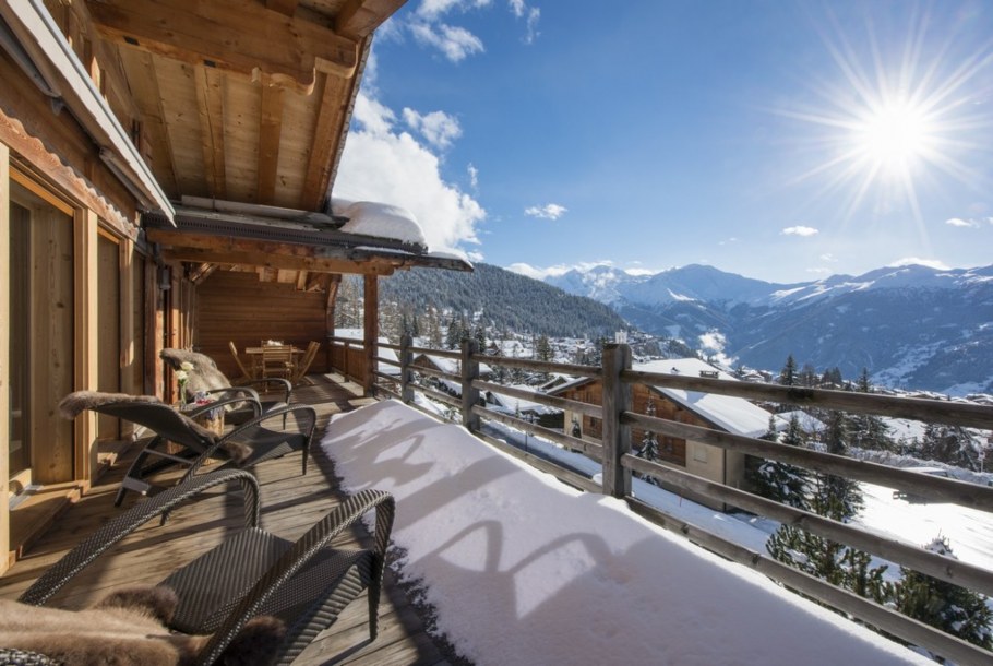 Шале терраса красная Поляна