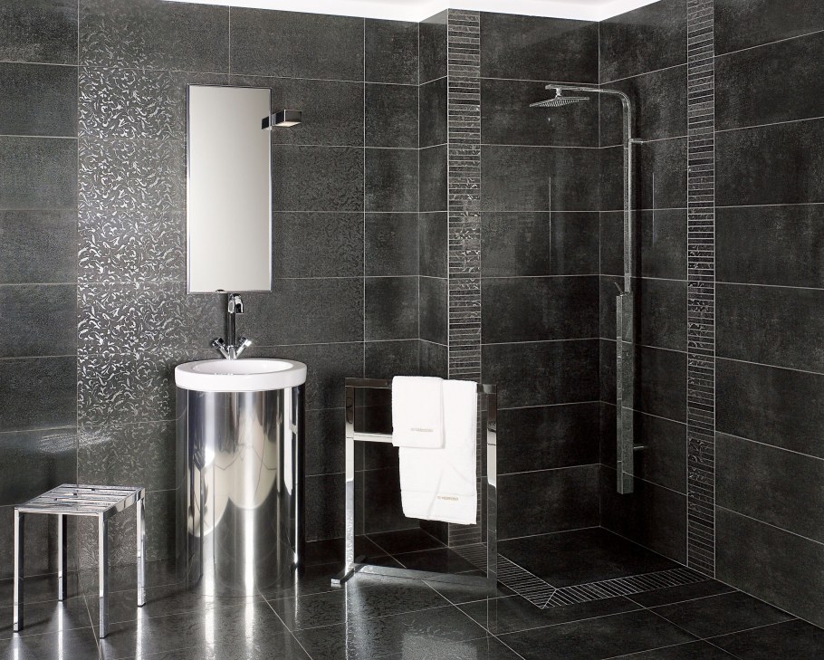 Плитка Валентино черная