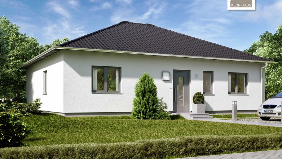 Дизайнерский одноэтажный дом