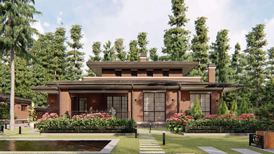 Фрэнк Ллойд Райт архитектура дом прерий