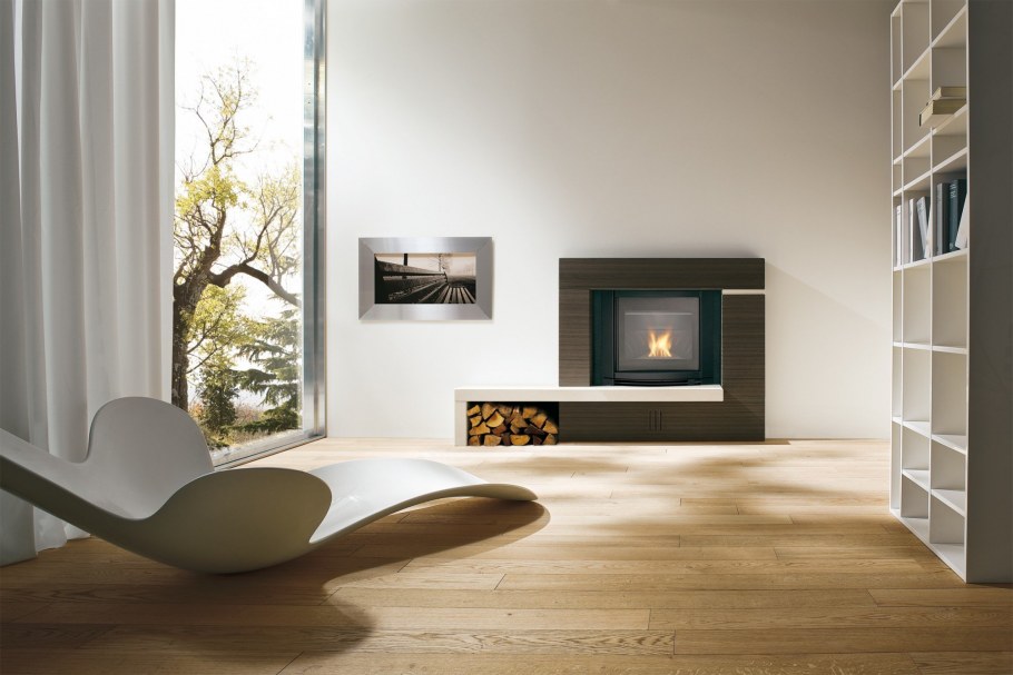 Камин в интерьере