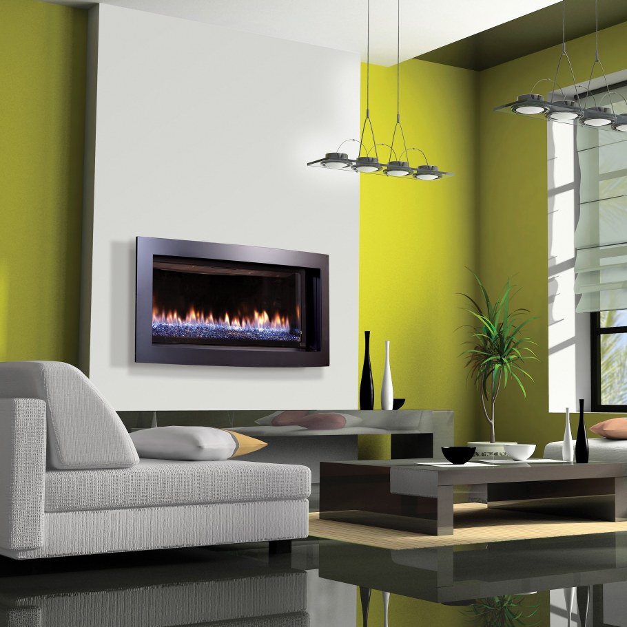 Камин Минимализм в интерьере