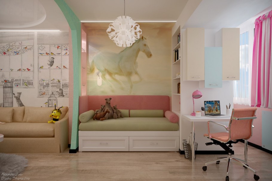 Комната с диваном