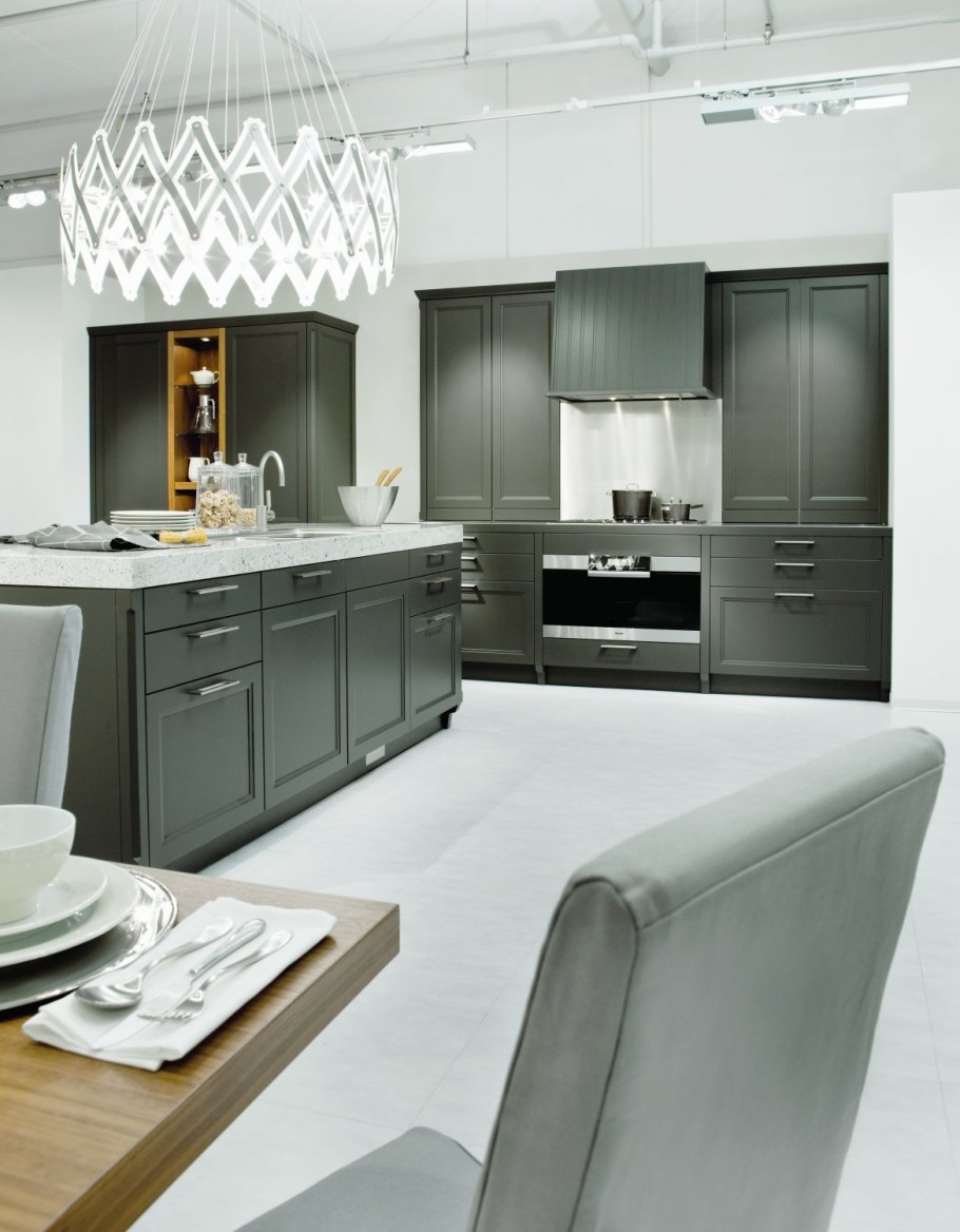 Хай-тек в интерьере кухни