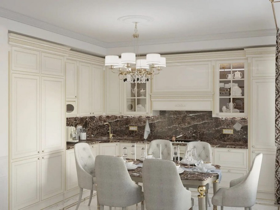 Кухни Неоклассика в интерьере