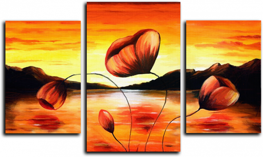 Модульная картина Toplight 80х125см