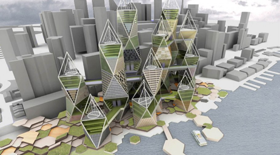 Геометрические здания будущего