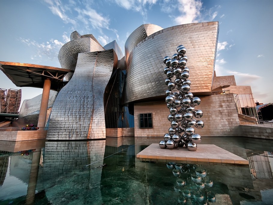 Музей Гуггенхайма Бильбао Испания Архитектор Фрэнк Гери