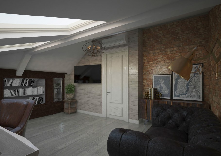 Парке в интерьере дома