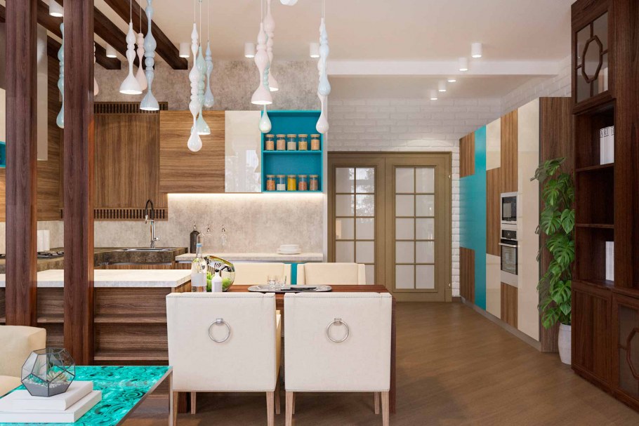 Дизайн проект таунхауса Каскад парк