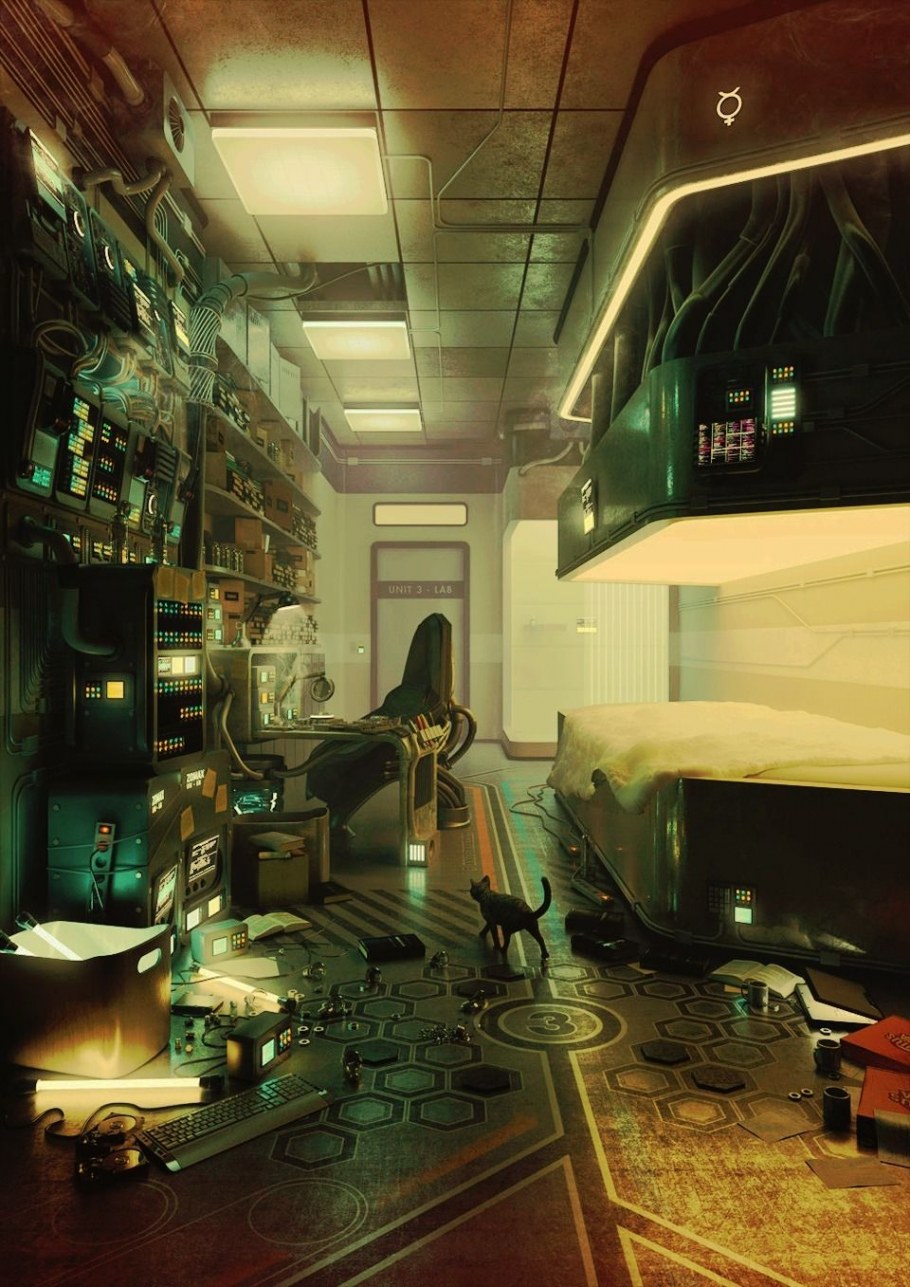 Cyberpunk 2077 Interior Art