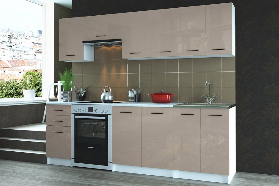 Кухня модульная мокко Coffee 2