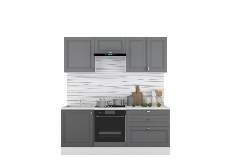 Модульная кухня лофт камень Арья (Горизонт)
