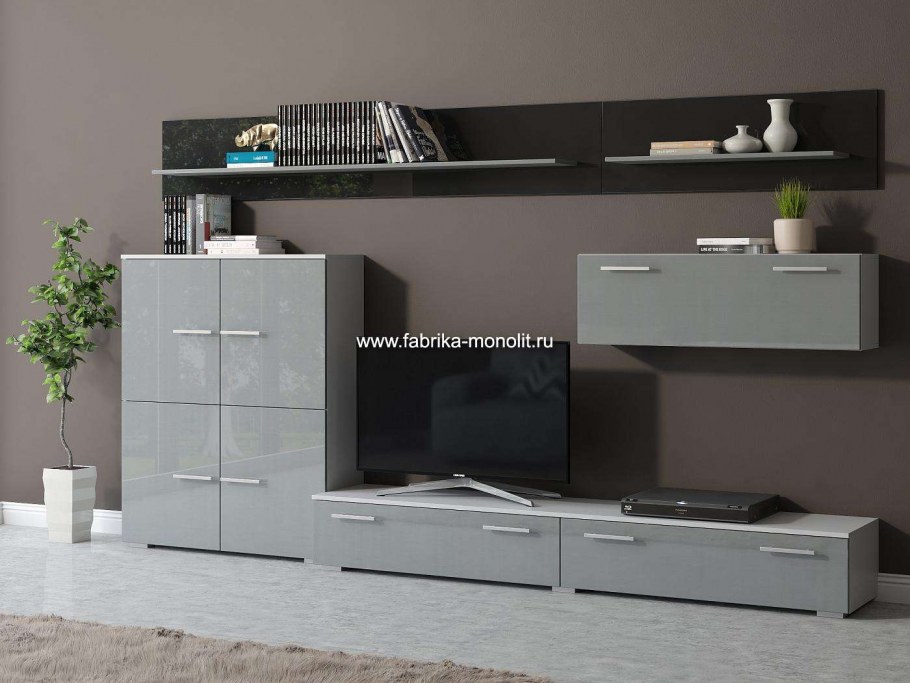 Стенка "глянец-Люкс №11" глянцевая