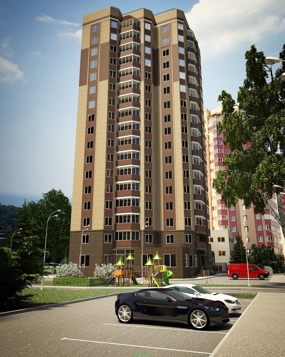 Многоэтажный дом