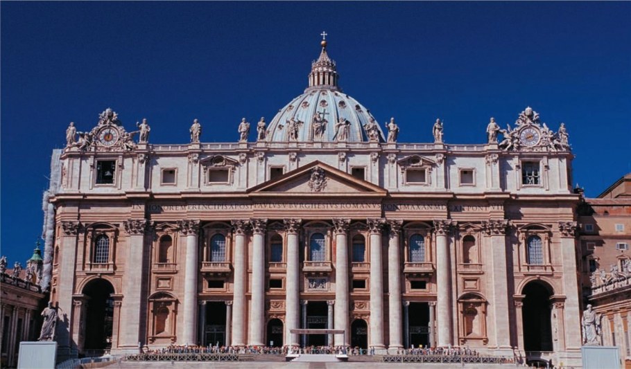 Здания в стиле Барокко в древнем Риме