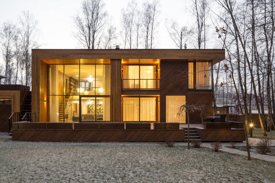 Форест Хаус дома из клееного бруса