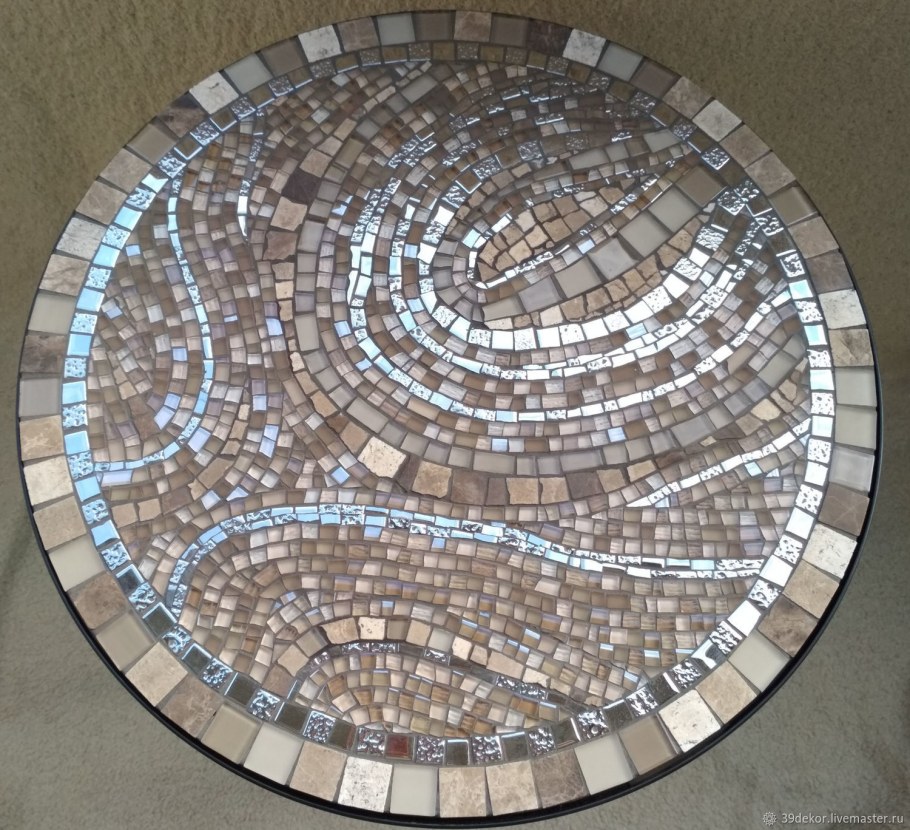 Кухонная столешница из мозаики