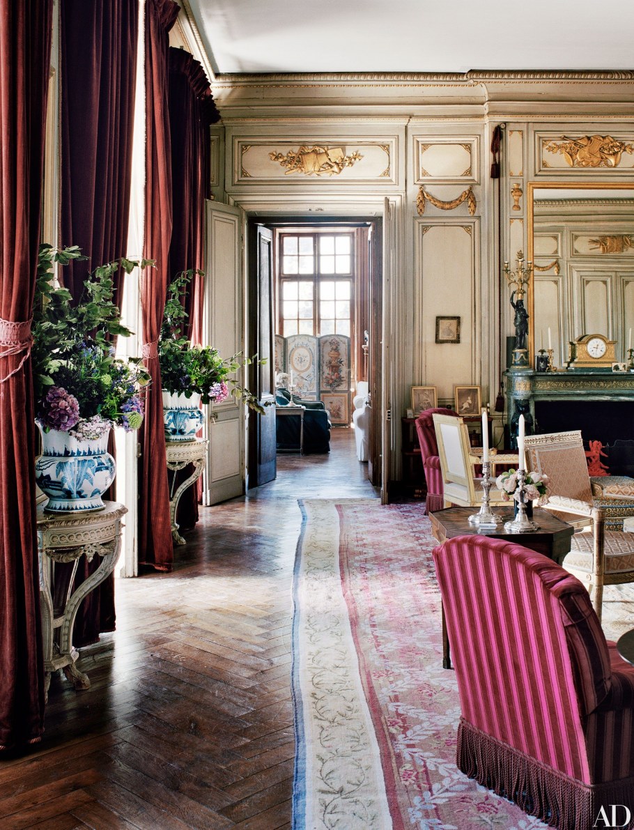 Шато де Талю интерьер