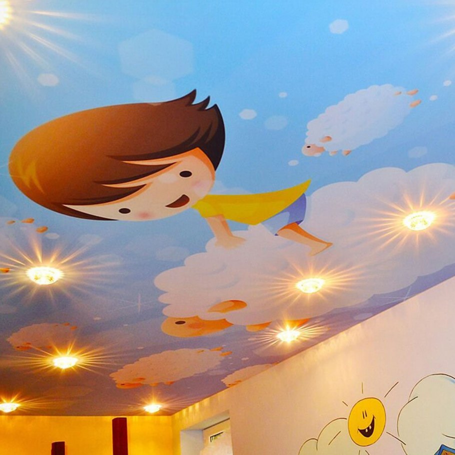 Печать на натяжных потолках