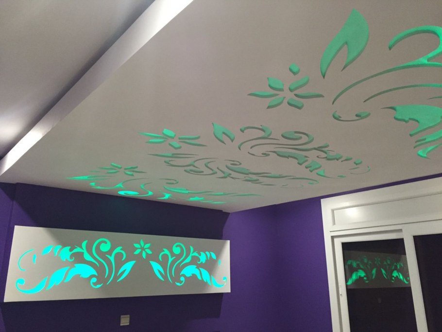 Гипсокартон фигура стена