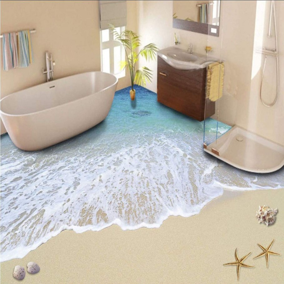 Напольное покрытие в ванную