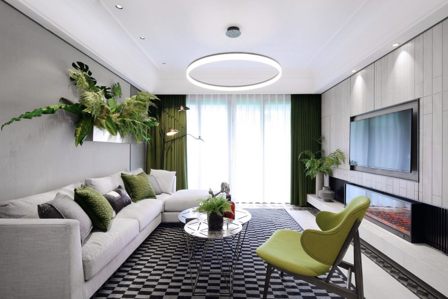 Комната в тропическом стиле