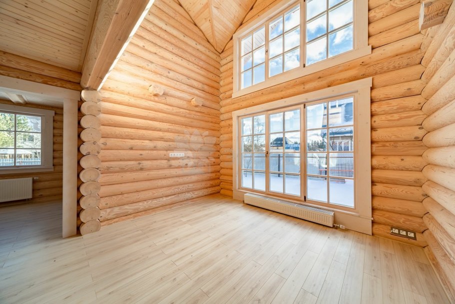 Дом из ОЦБ внутри интерьер