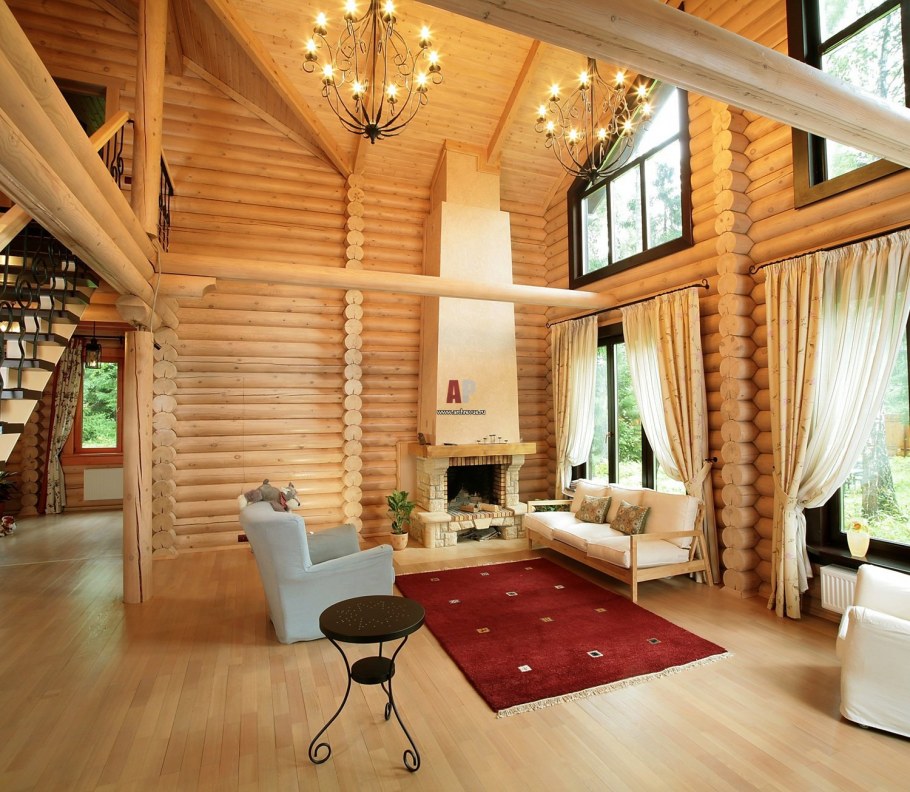 Дом из рубленного бревна