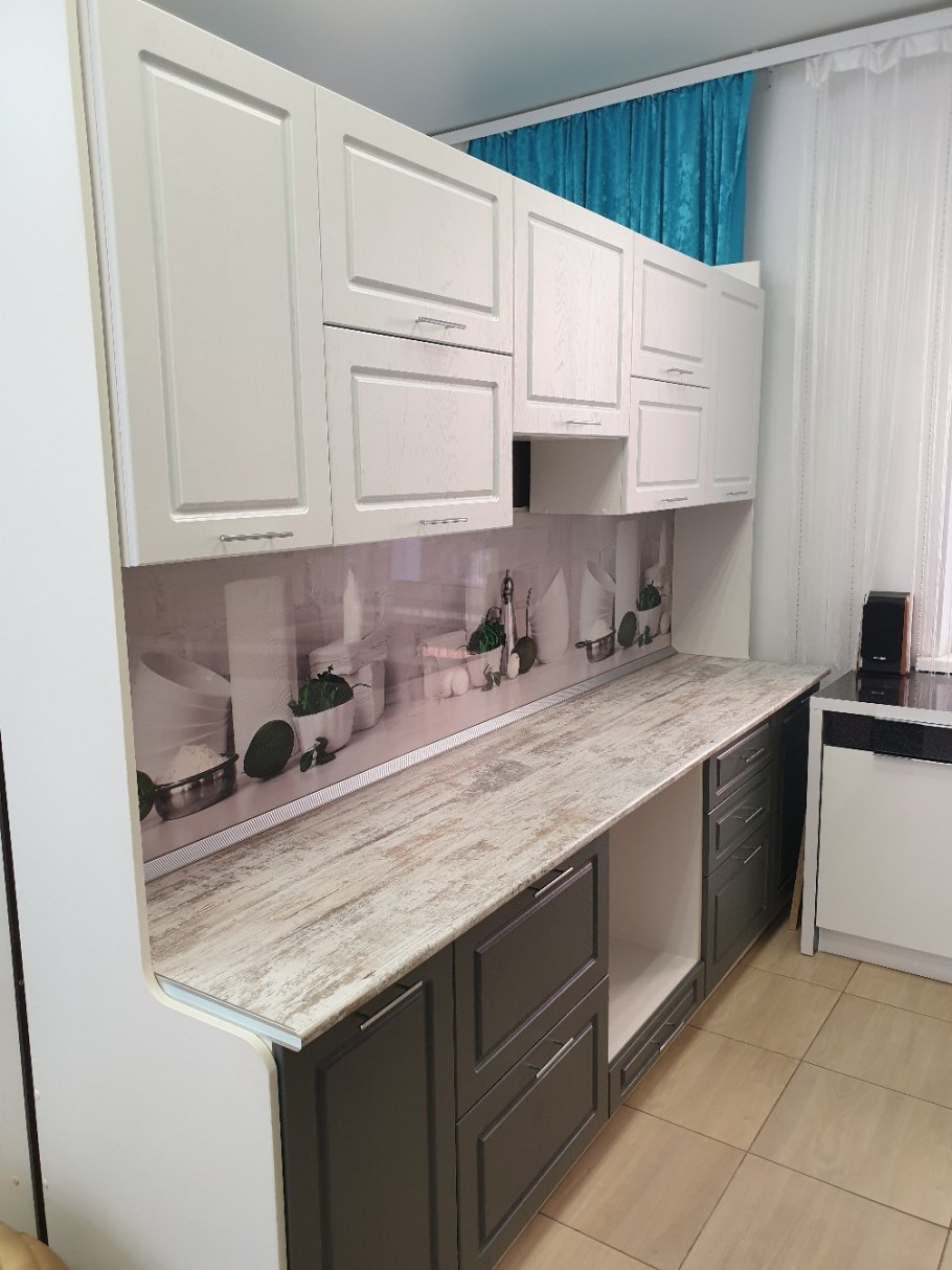 Бискайская сосна столешница Скиф кухня