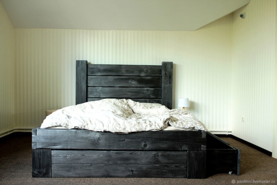 Изголовье кровати из слэба