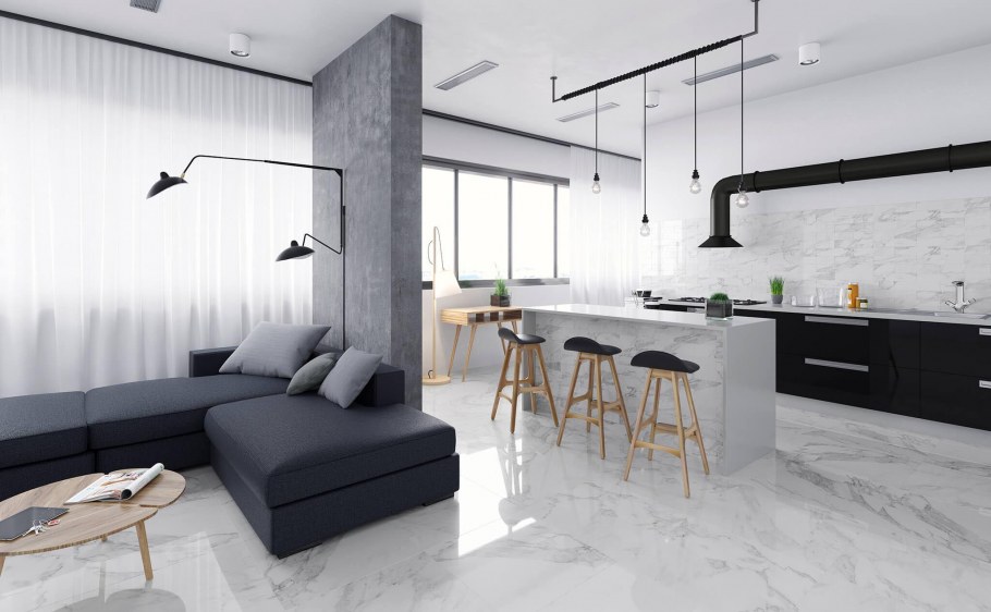 Керамогранит Carrara White Shine RC 60x60