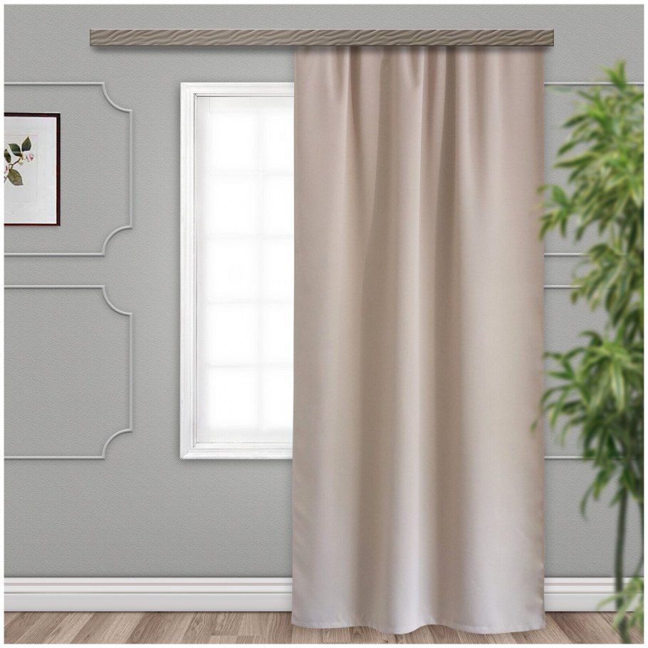 Комплект штор 038 темно-коричневый жемчужный RT-100034