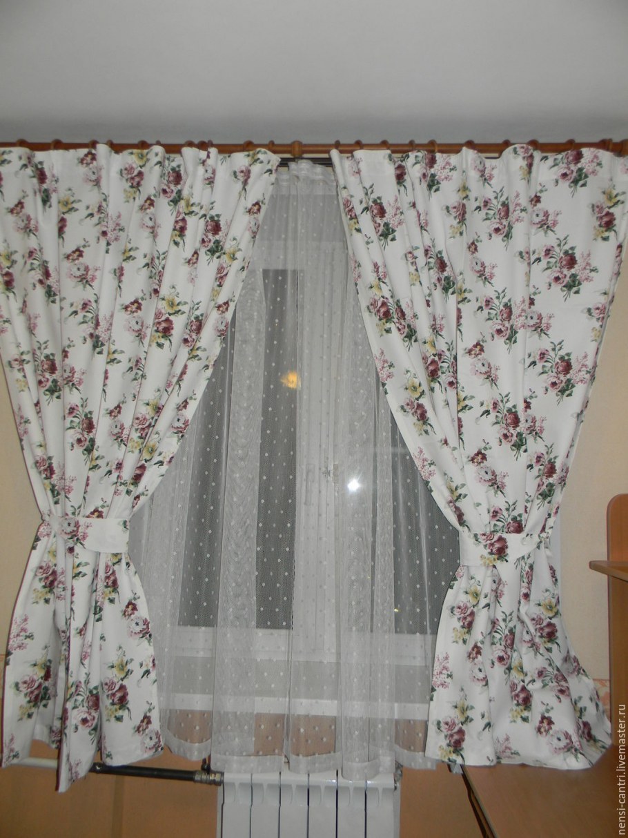 Guldzinnia ГУЛЬДЗИННИА гардины с прихватом 2 шт неокрашенный145x270 см