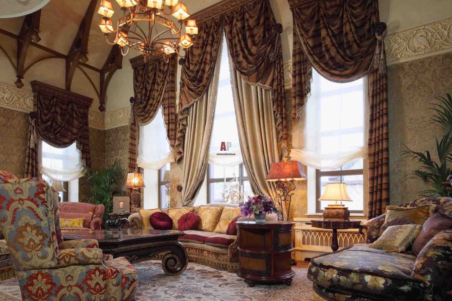 Шторы в интерьере