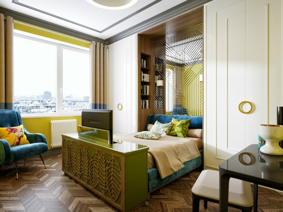 Гостиная в стиле Эклектика