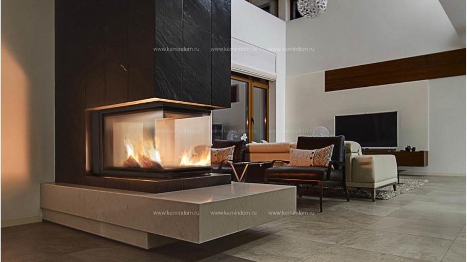 Биокамин constant 900 белый со стемалитом (Zefire)