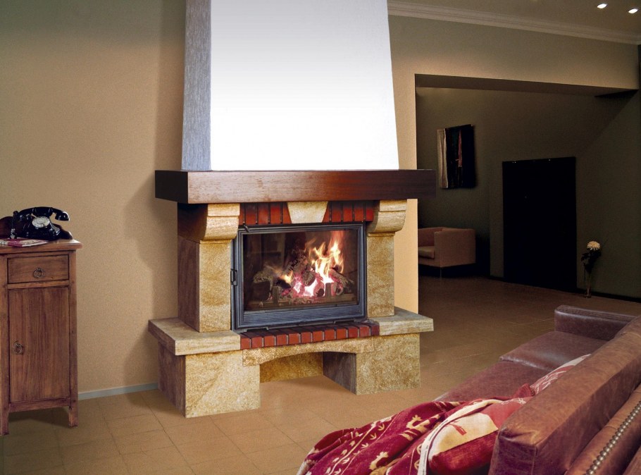 Муза 600 камин с топкой Эльба 609