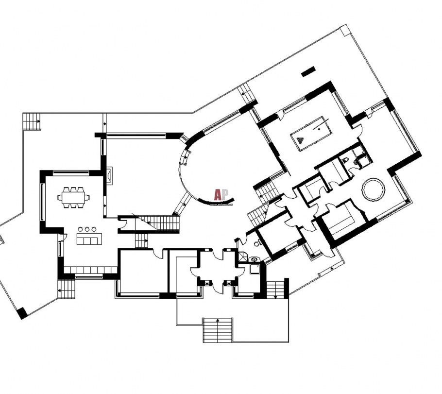 Особняк Чаева план