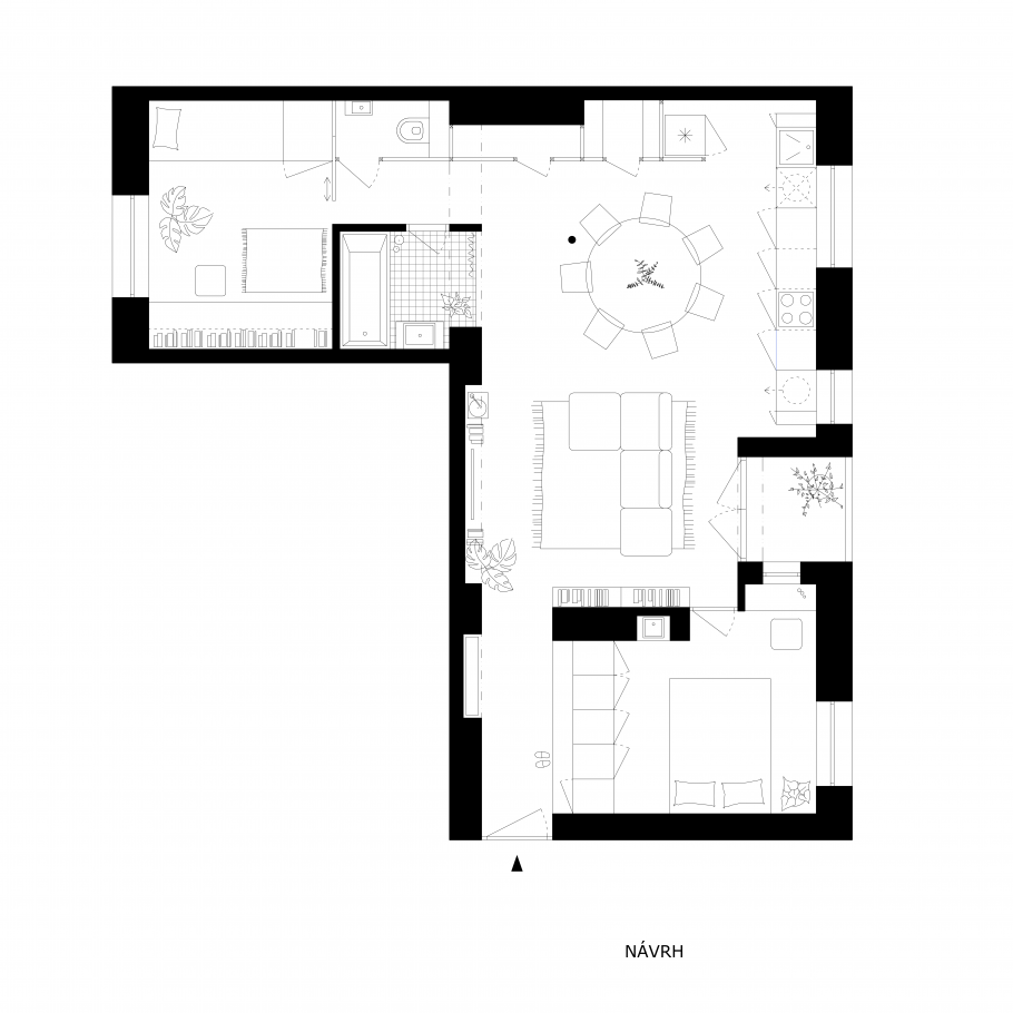 Необычная планировка квартала