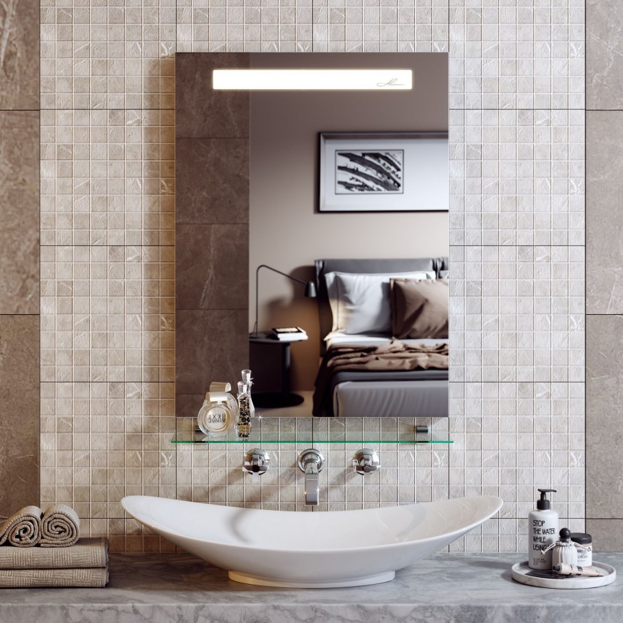 Зеркало с подсветкой Alavann teneri 60