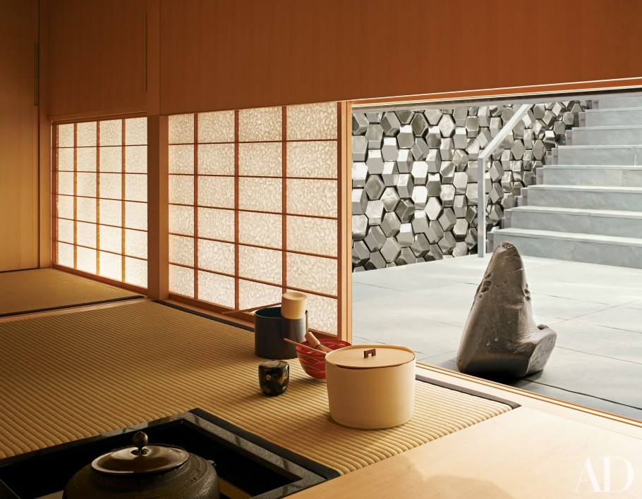 Японский интерьер чаепитие