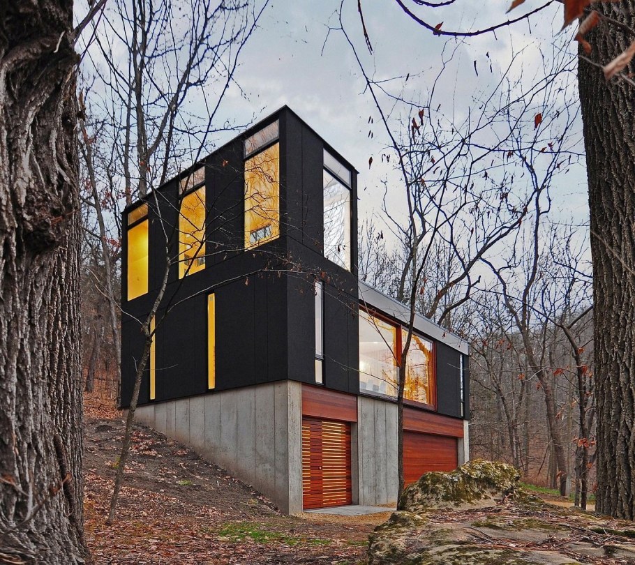 Необычный модульный дом