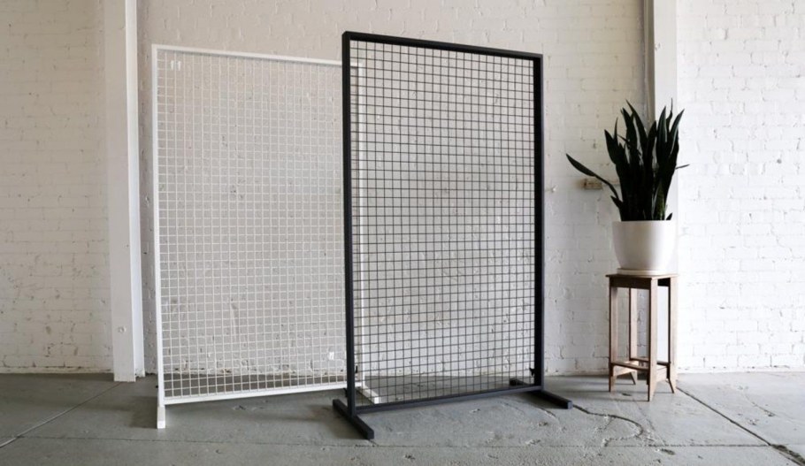 Перегородка из сетки