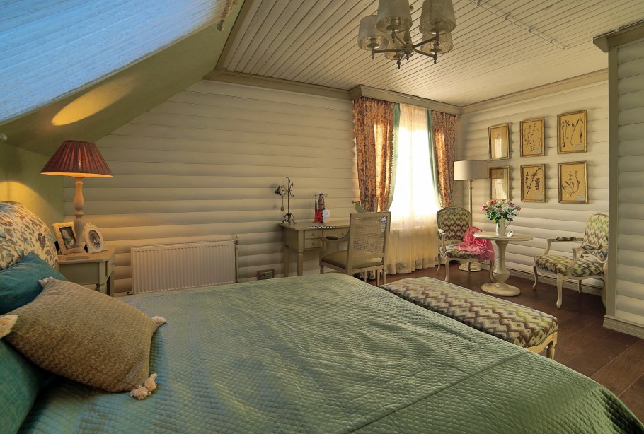 Мансарда экостиль