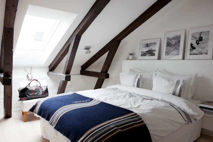 Мансарда с низким потолком