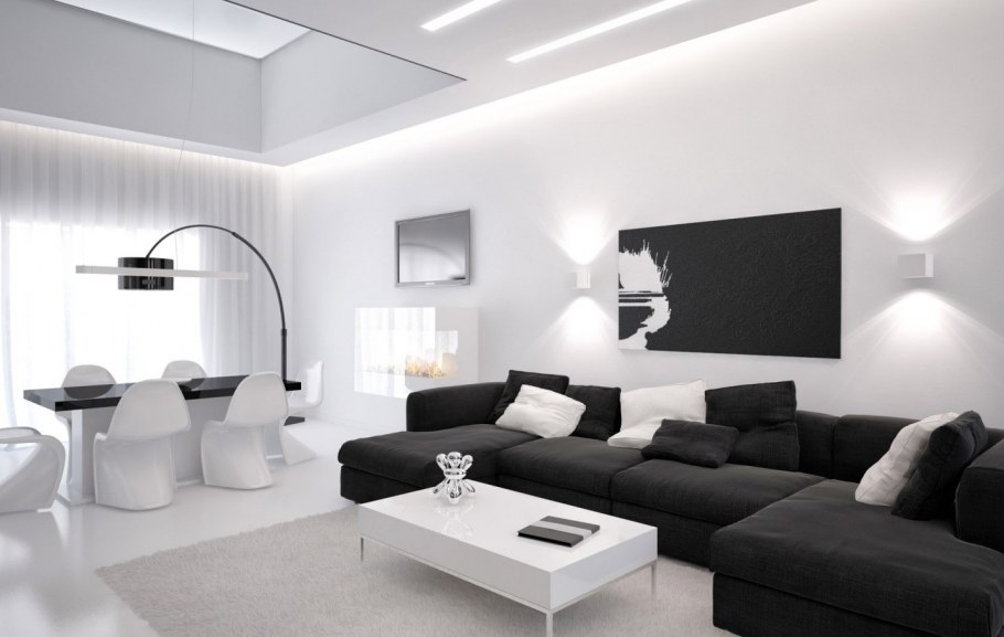 Асимметрия в интерьере