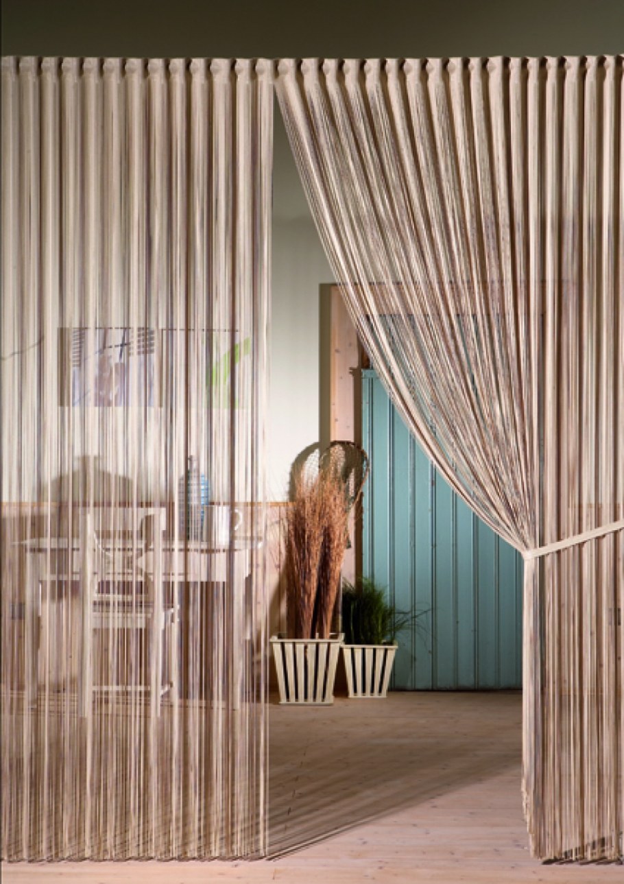 Шторы веревочные кисея