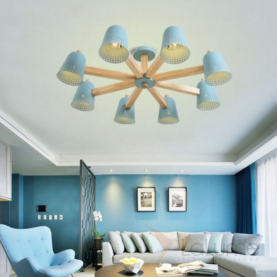 Люстра в стиле Сканди tracery (#ax195)