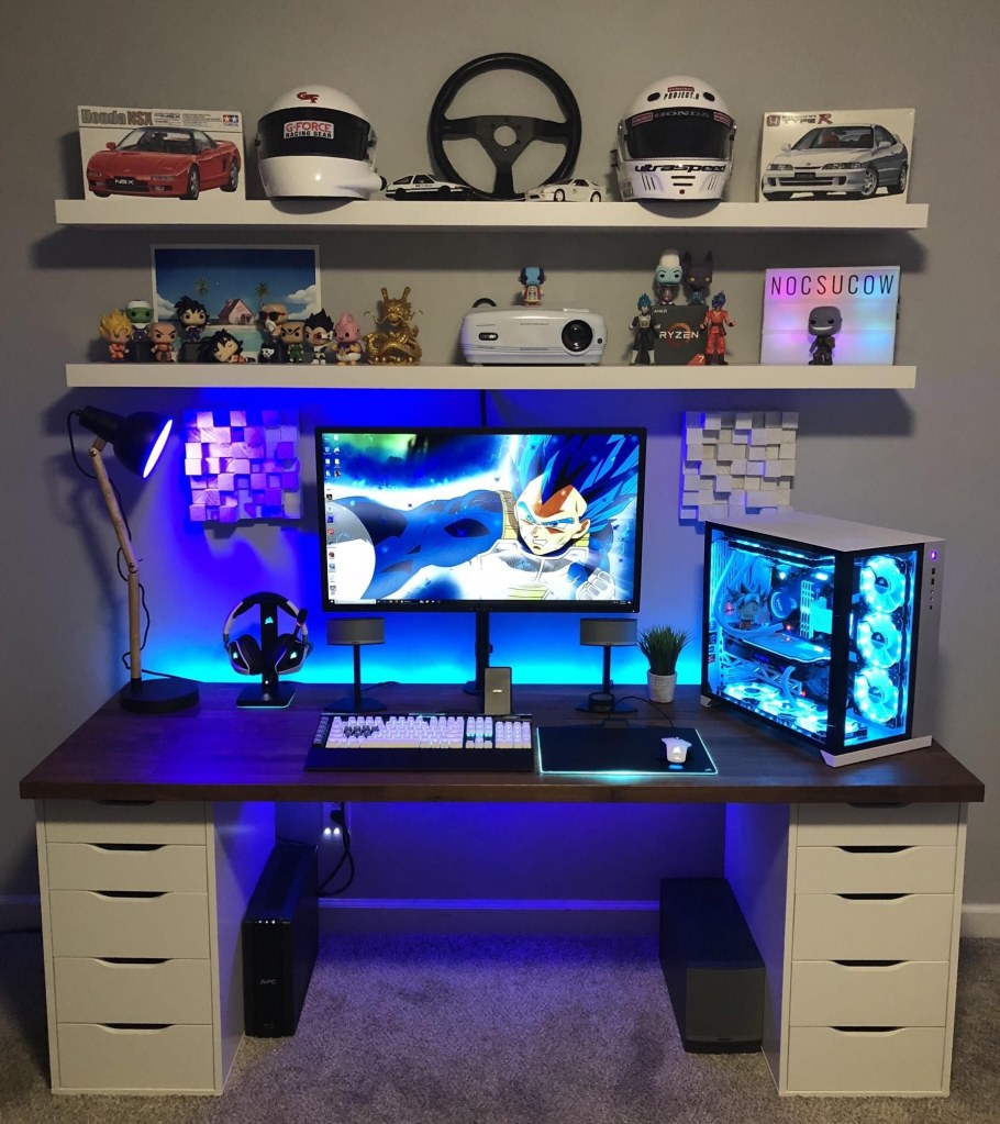 Геймерская комната для подростка